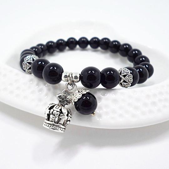 [HCM]Vòng tay Nữ phong thuỷ Pha lê Cao cấp Giá sỉ đỏ thiên nhiên đính charm may mắn Giá tốt Bán chạy Quà tặng Tình yêu CB-S452