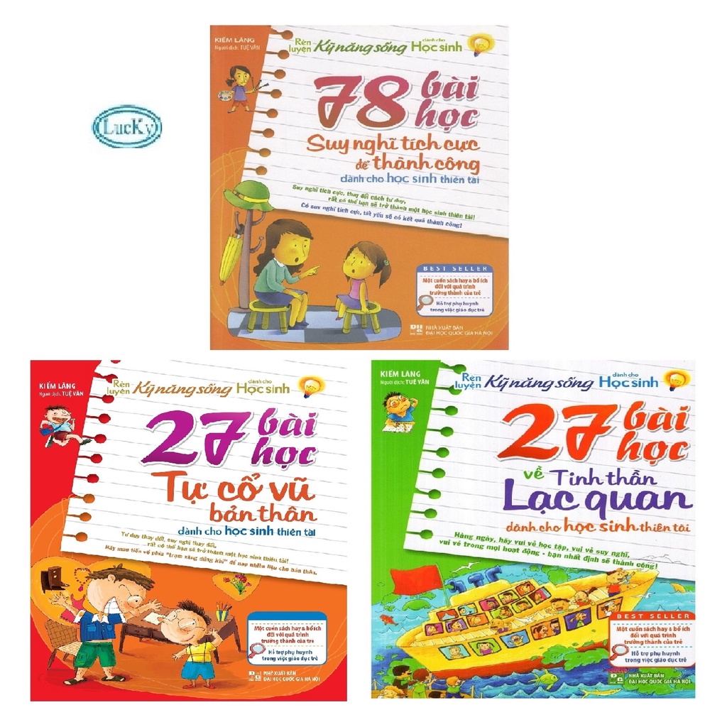 Sách:78 bài học suy nghĩ tích cực để thành công+27 bài học tự cổ vũ bản thân+27 bài học về tinh thần lạc quan(phân loại