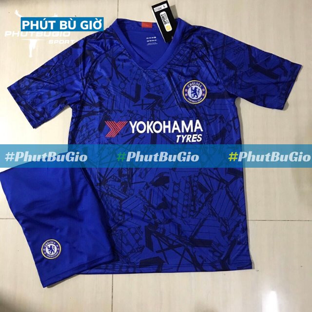 [SALE OFF] Bộ Quần Áo Bóng Đá Đá Banh CLB CHELSEA Chất Thun Lạnh Trơn - Phút Bù Giờ Sports