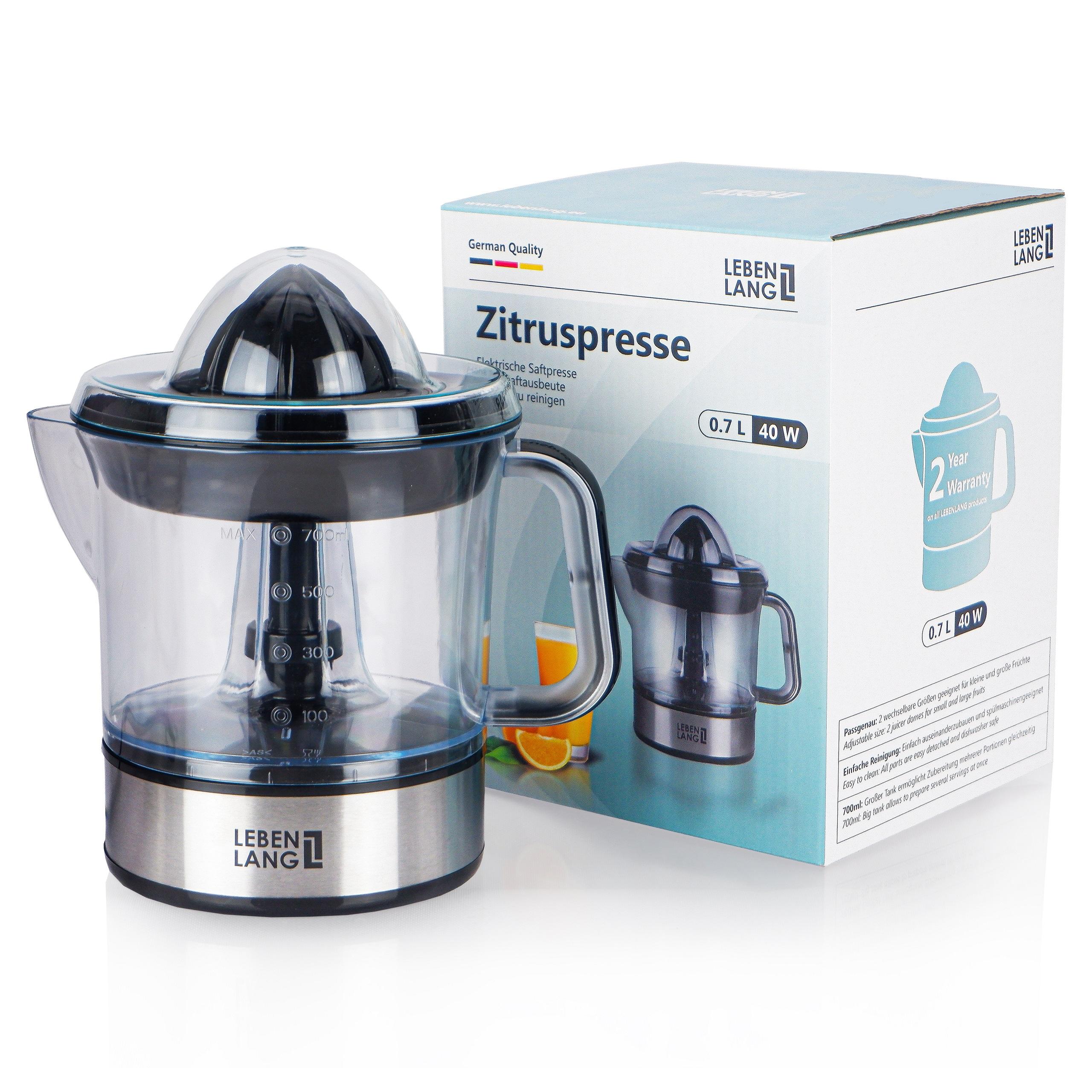 Máy Vắt Cam LEBENLANG 0.7L 40Watt - LB389