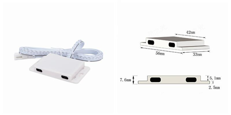 Cảm biến đóng mở 2 cánh cửa tủ : tủ quần áo, tủ bếp , tủ giày .... Cảm biến chiếu sáng thông minh cho ngôi nhà của bạn