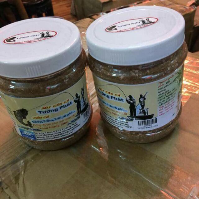 Mồi câu cá chép, trắm,trôi,rô phi mồi cực nhậy giá rẻ