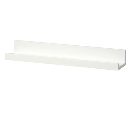 KỆ TREO TƯỜNG ĐỂ TRANH ẢNH MOSSLANDA IKEA - TRẮNG 55 cm