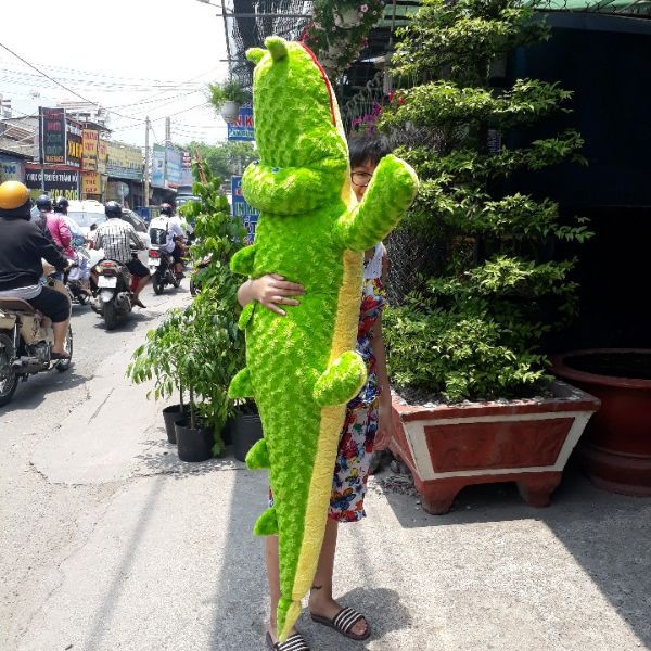Cá sấu nhồi bông 145cm