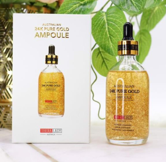 Serum Dưỡng Trắng Da Tinh Chất Vàng 24K Pure Gold Ampoule THERA LADY Của Úc 100ml
