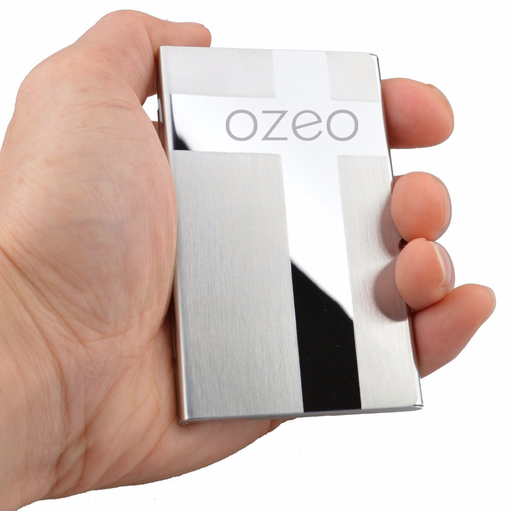 [HCM]Hộp Card Đựng Danh Thiếp Inox Không Gỉ NC062 Thiết Kế Sang Tọng Tinh Tế [ Khắc Tên Logo Theo Yêu Cầu] Ozeo