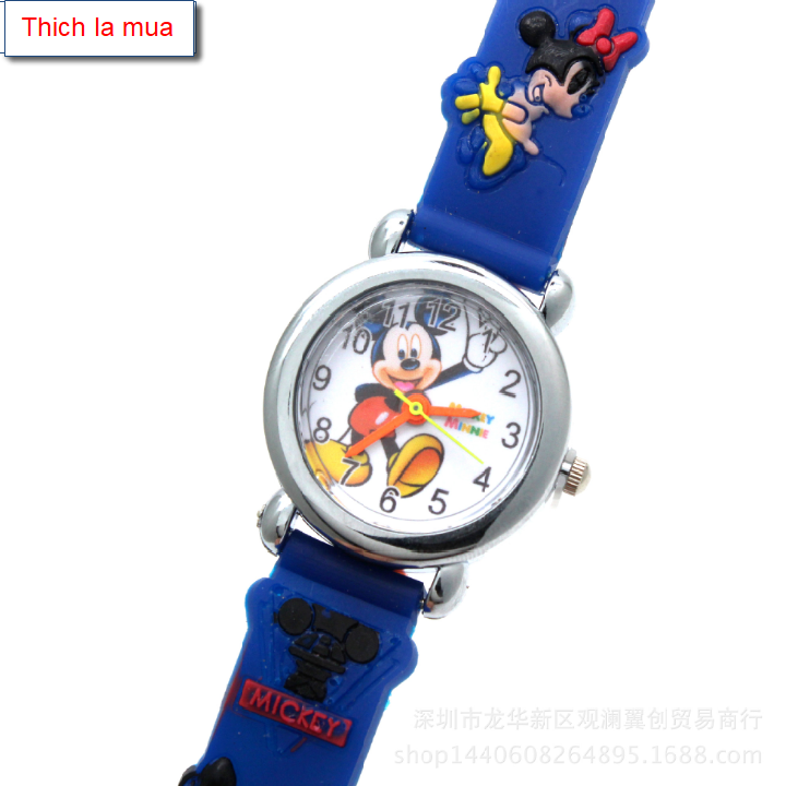 [HCM]Đồng hồ đẹp cho bé trai hình chuột