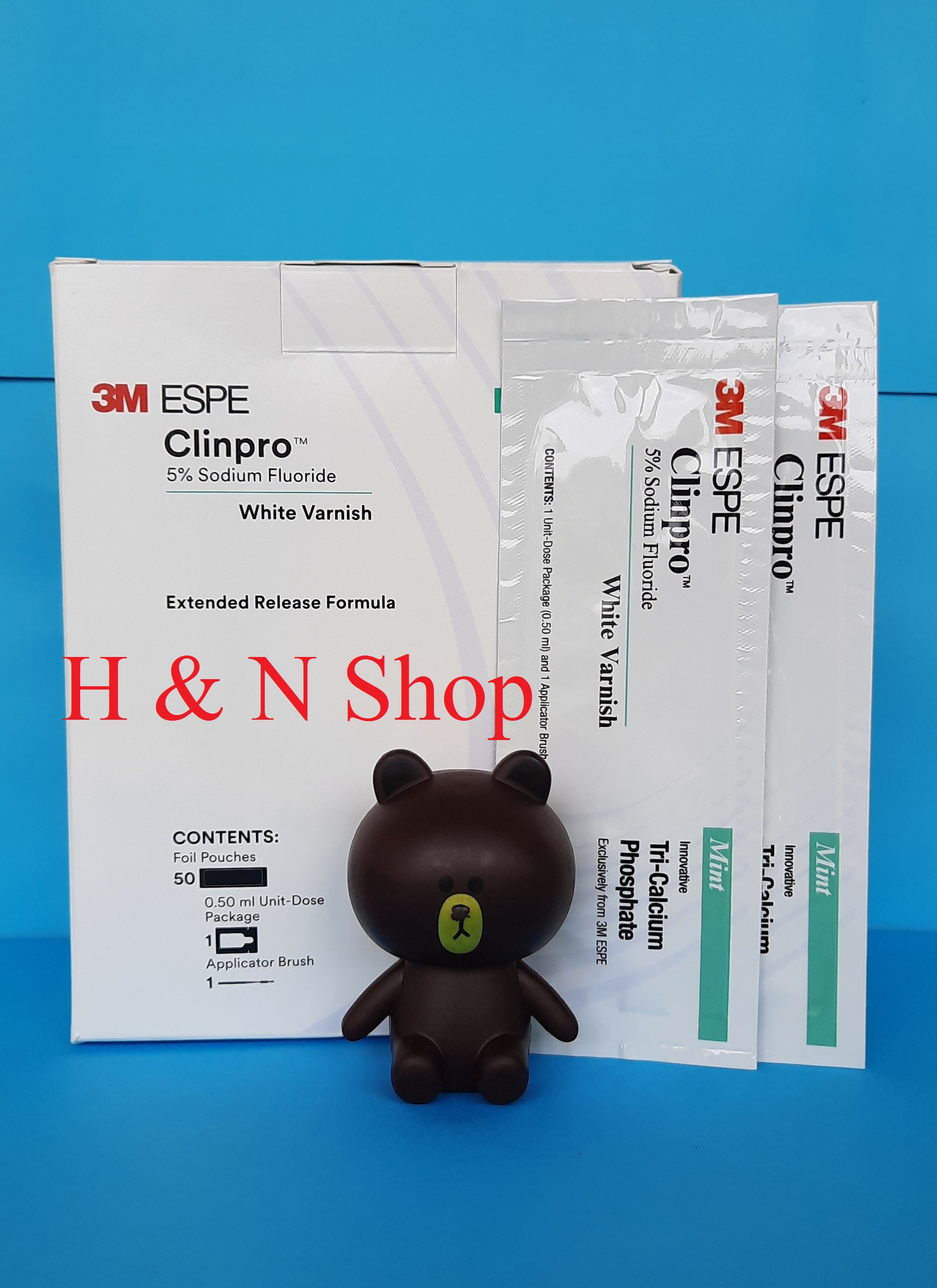 [HCM]Gel bôi vecni flour chống sâu răng trẻ em 3M Clinpro White Varnish Flouride bảo vệ men răng trẻ em và chống ê buốt cho răng người lớn gói 0.5 ml - Hàng chính hãng 3M/ Mỹ