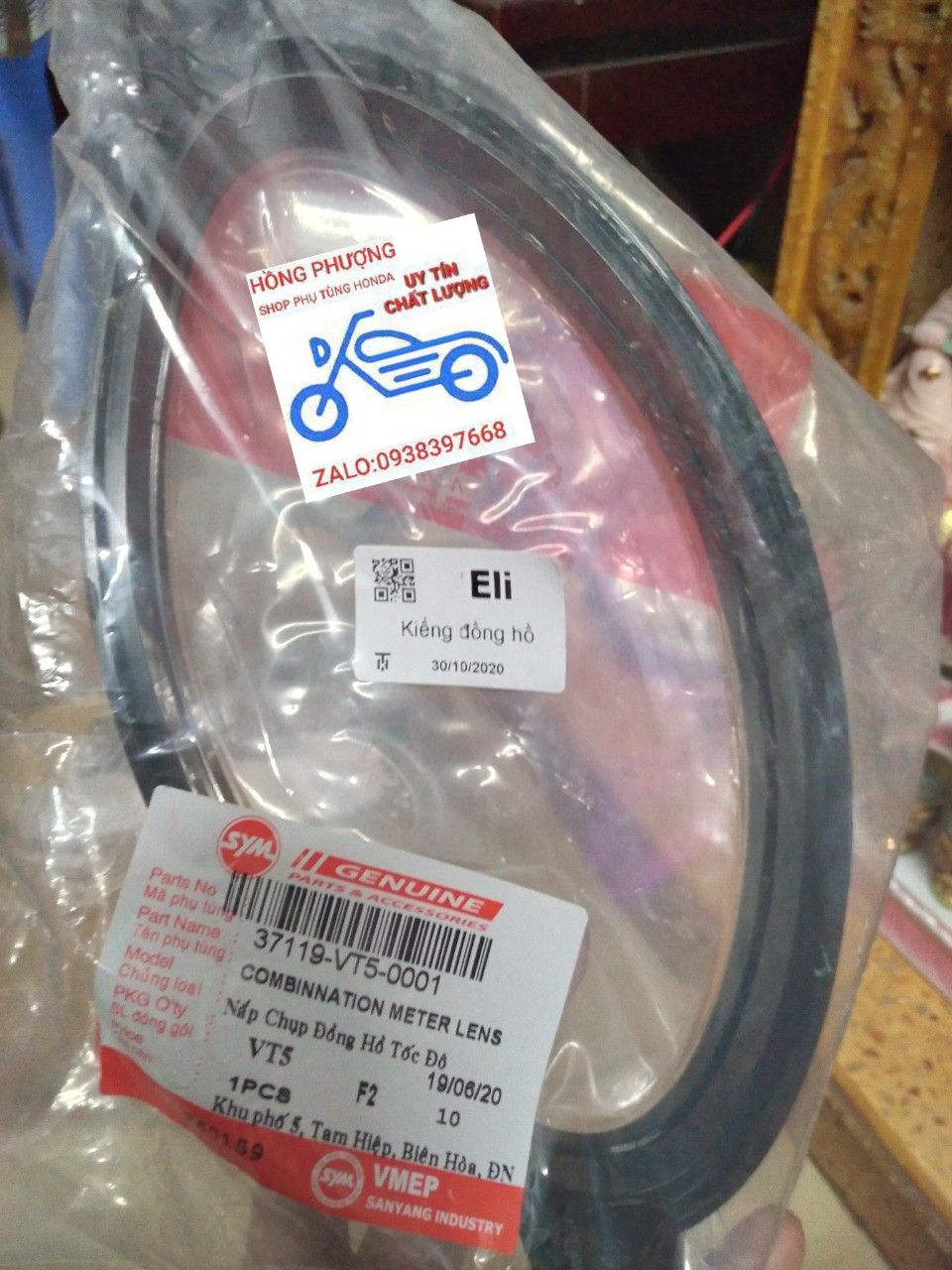 Nắp chụp đồng hồ tốc độ cho xe atila sym