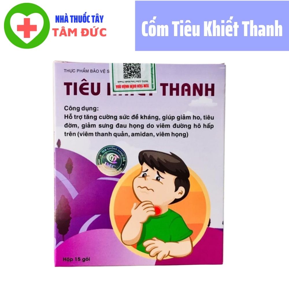 Cốm Tiêu Khiết Thanh - Ngăn ngừa và làm giảm triệu chứng viêm đường hô hấp