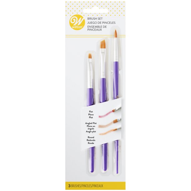 Wilton cọ vẽ trang trí bộ 3 cây