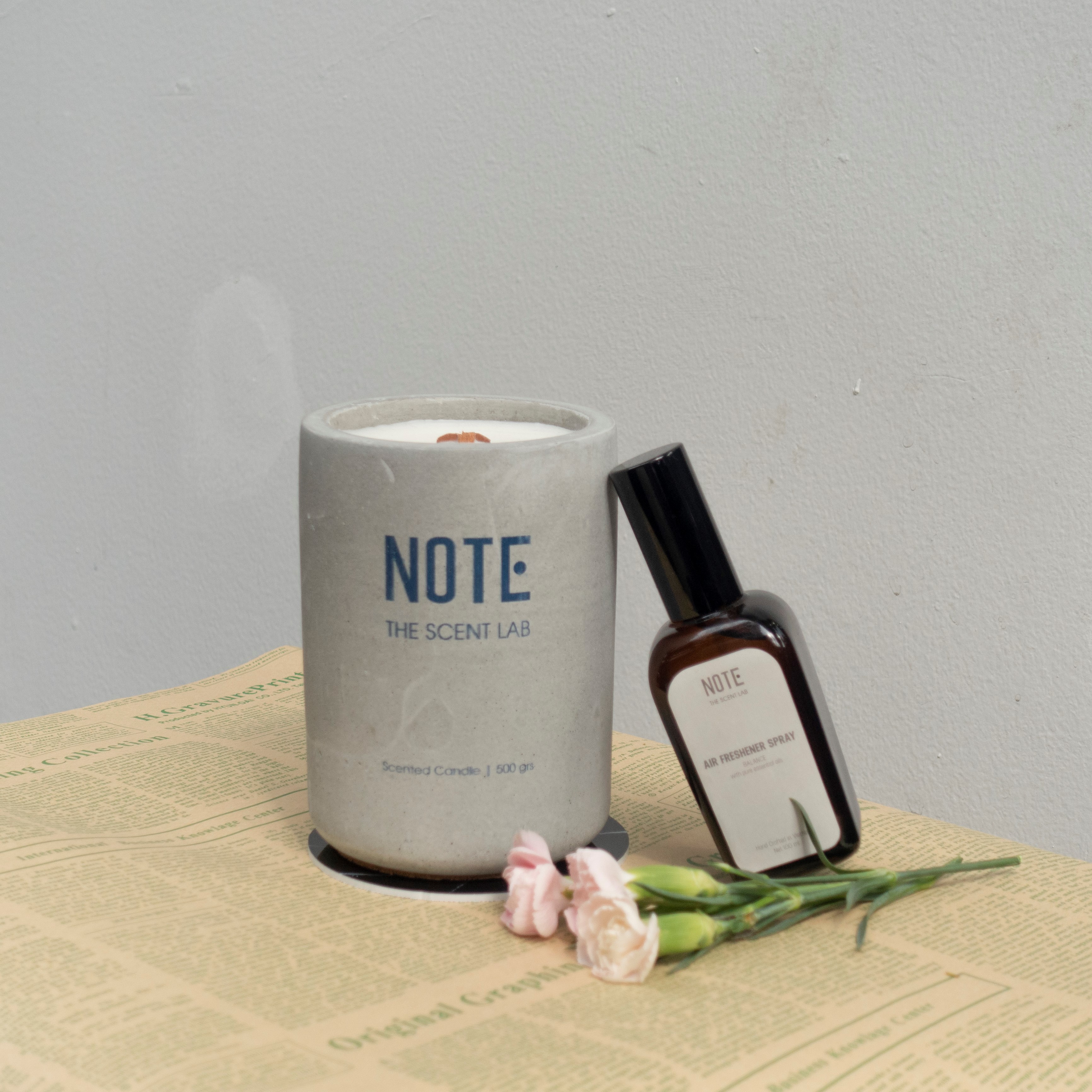 Candle 200g - Nến thơm cao cấp 5 mùi hương by NOTE - The Scent Lab