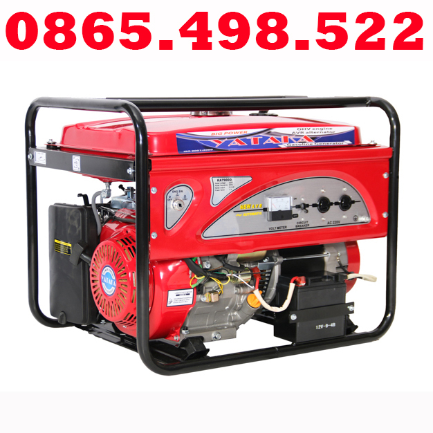 Máy phát điện chạy xăng 5kw yataka cs-7900dhd đề