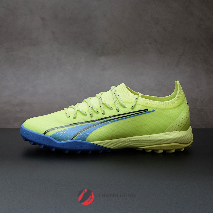 Giày đá bóng chính hãng puma ultra ultimate cage - 106893-01 - xanh mạ non