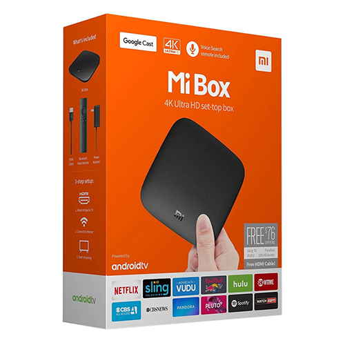 【FREESHIP XTRA】[MÃ GIẢM GIÁ DEAL HOT] Android Tivi Box Xiaomi Mibox 4K Bản Nâng Cấp 9.0 Bản Quốc Tế Tiếng Việt tìm kiếm giọng nói