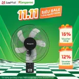 [BH 1 năm] Quạt treo tường Kangaroo KG724 có điều khiển từ xa