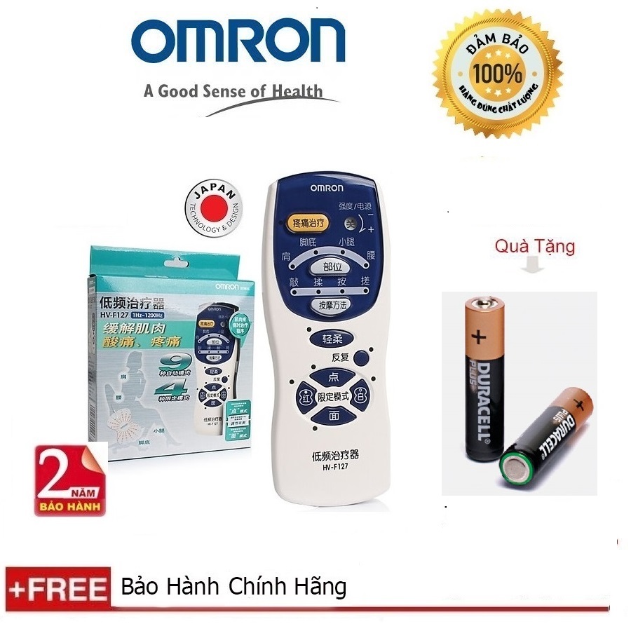 Máy mát xa xung điện omron hv-f127