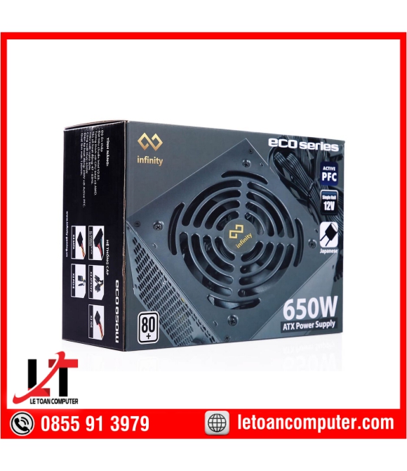 Nguồn máy tính infinity eco 650w chính hãng