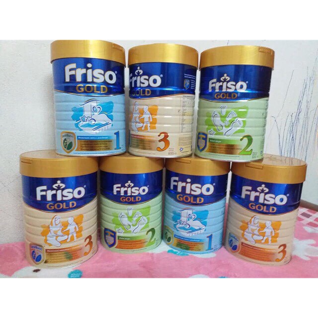 Sữa friso nga số đủ số 123số 1 800g