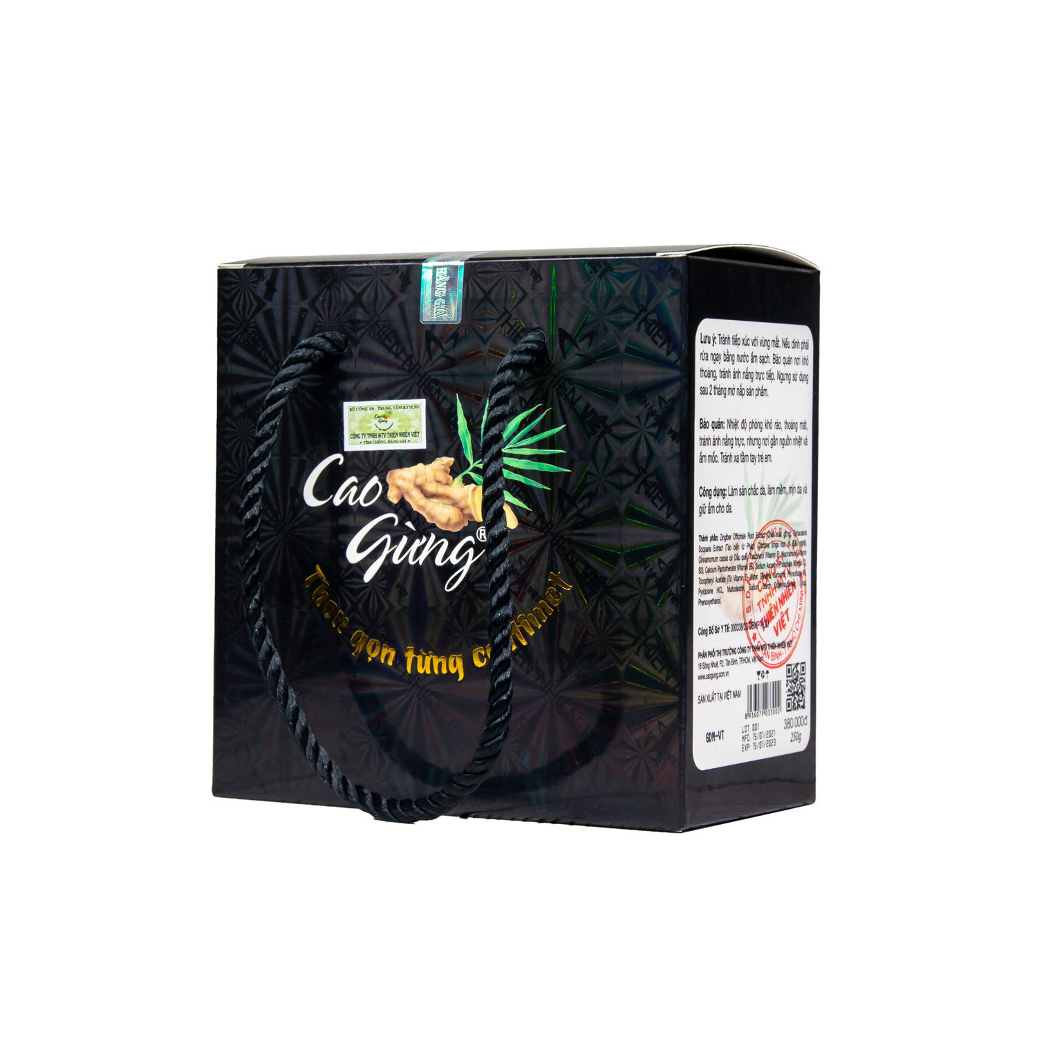 Cao gừng tan mỡ MC Cát Tường giúp đánh tan mỡ bụng 200g