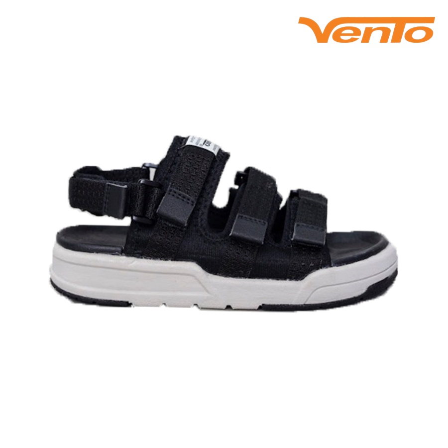 Giày sandal vento sd1001 màu đen ghi