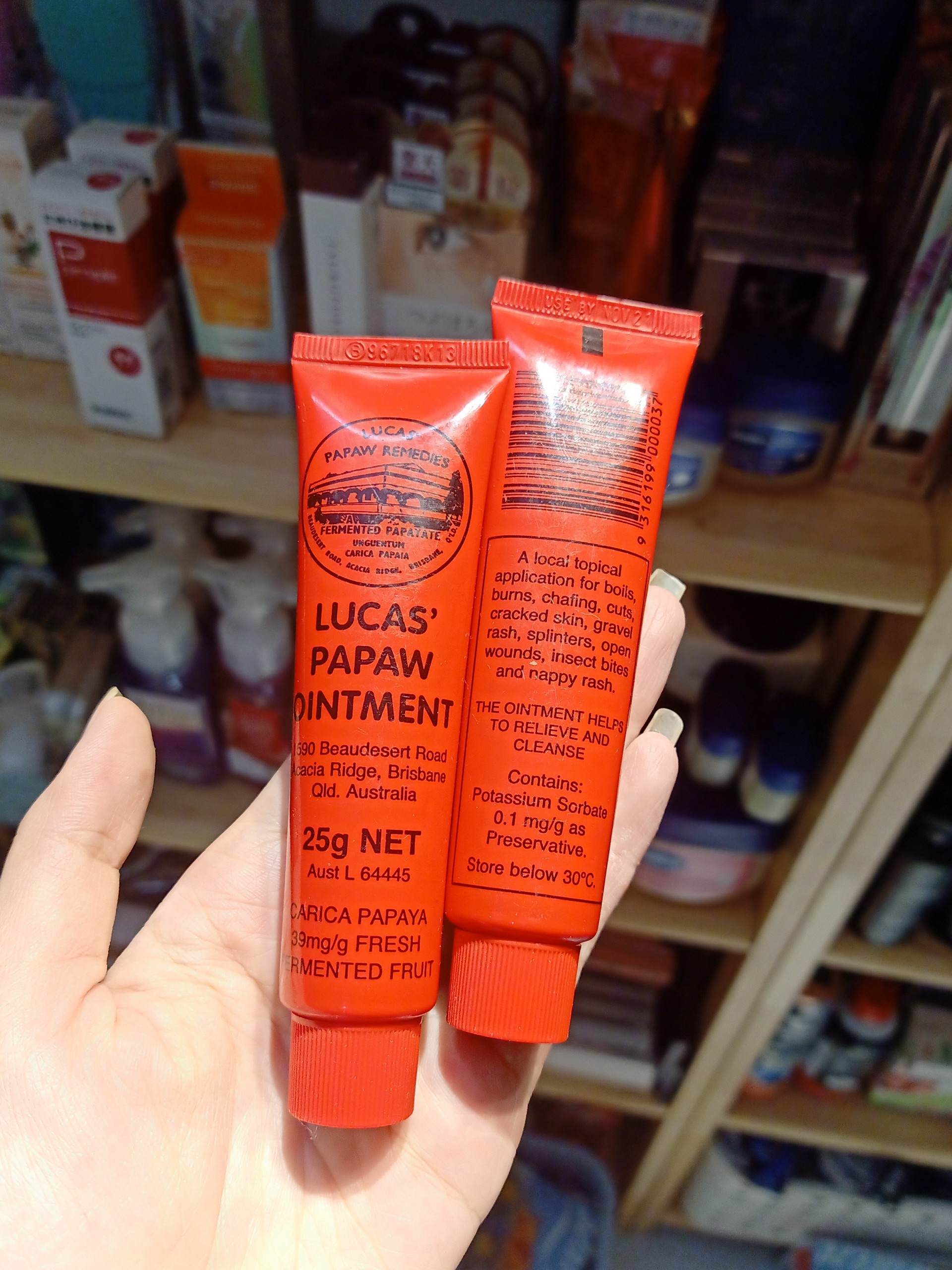 Kem Đa Năng Lucas Papaw Ointment 25g