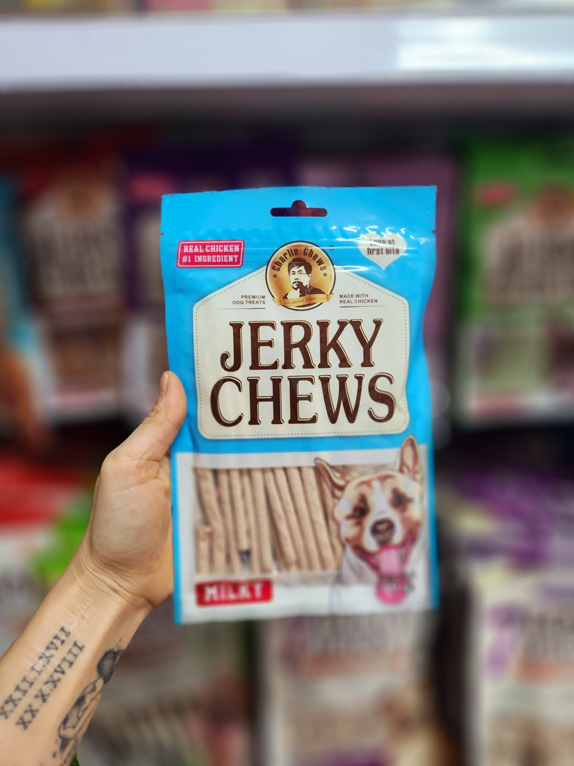 Snack ăn vặt Jerky Chews cho cún