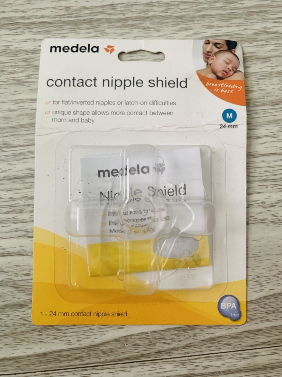 Trợ ti Lansinoh và Medela các size 16mm, 20mm, 24mm
