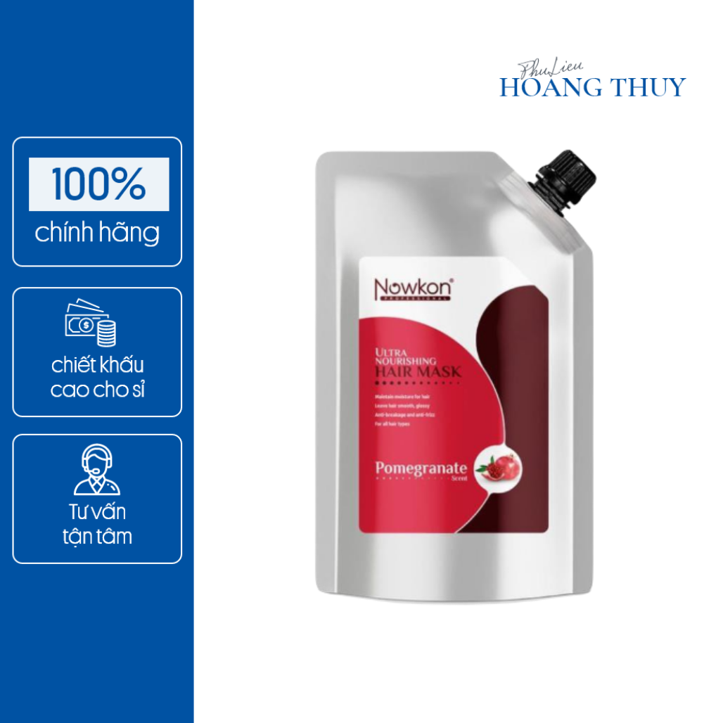 Mặt nạ tóc nowkon phục hồi siêu dưỡng tóc - tinh chất lựu