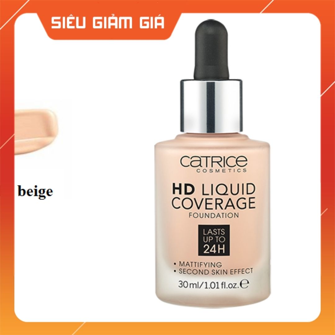 [ SIÊU HOT] Kem Nền Catrice HD Liquid Coverage Foundation trang điểm dễ  dàng