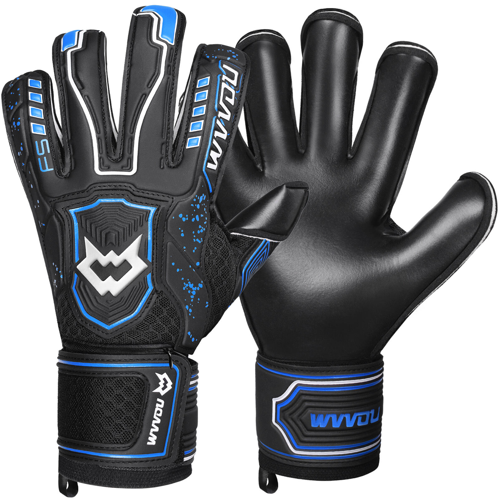 Găng Tay Bóng Đá Pro-Cấp Độ Dành Cho Thanh Niên & Người Lớn Găng Tay Cao Su Hiệu Suất Cao Với Pro-Tek Fingersave Unisex