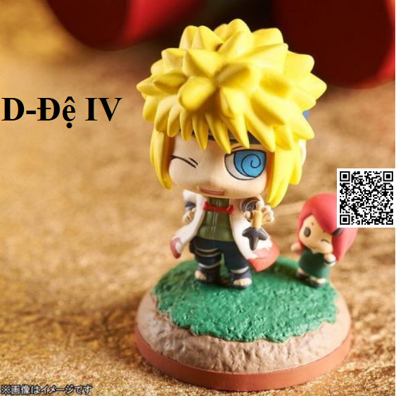 1107 mô hình hokage naruto chibi nhân vật d-đệ iv