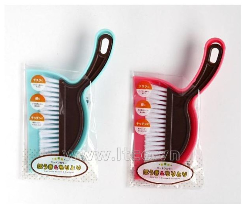 Bộ hốt rác mini kèm chổi và xẻng echo - màu ngẫu nhiên