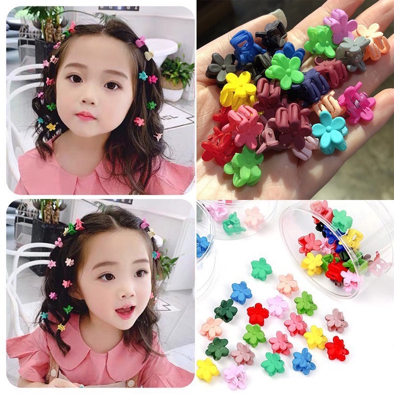 SET 20 KẸP CÀNG CUA MINI DỄ THƯƠNG CHO BÉ GÁI