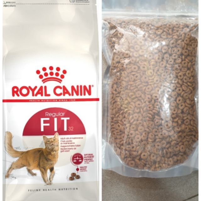 Hức ăn cho mèo royal canin fit 32 - túi zip bạc 1kg
