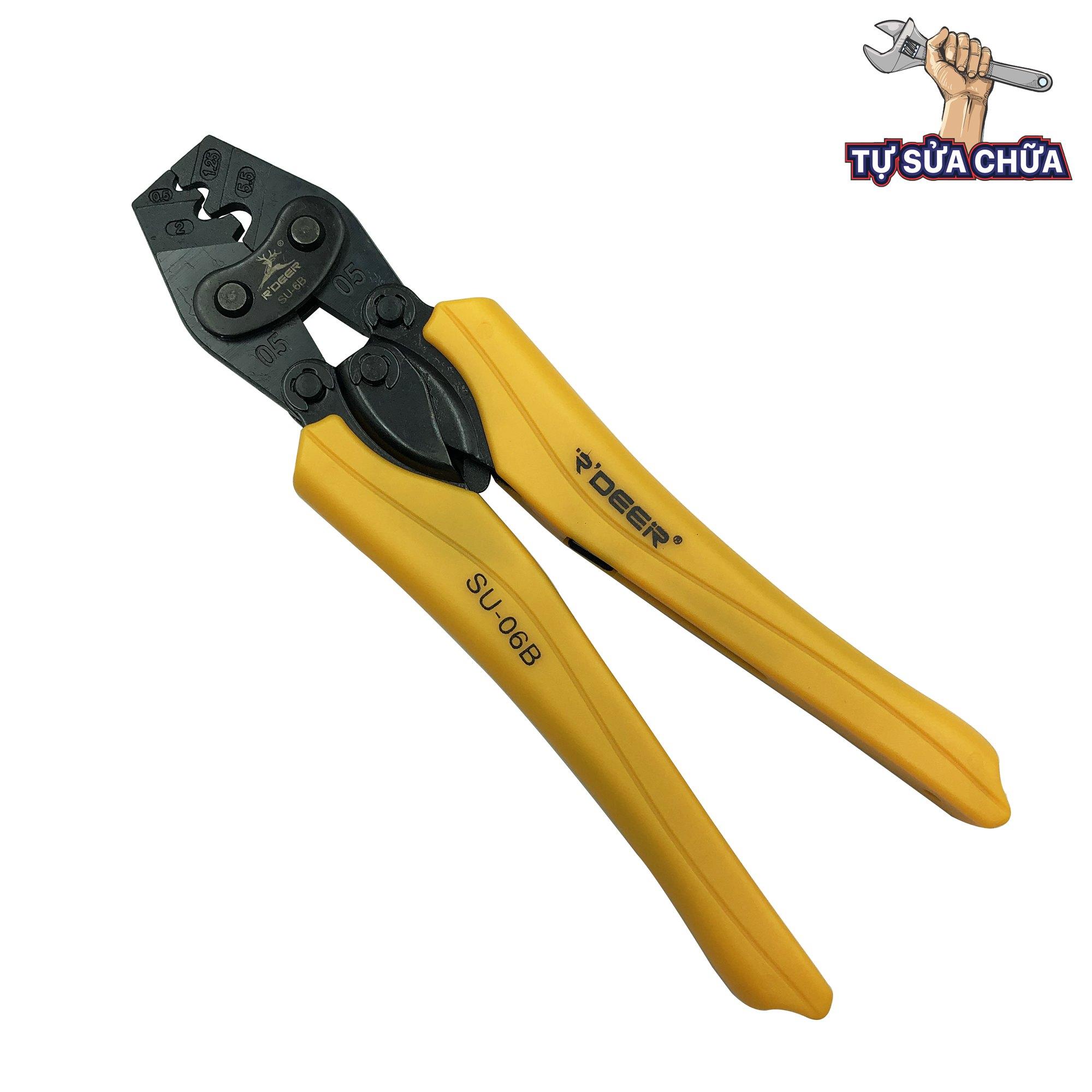 Kìm bấm cos rdeer su-06b 0.5-5.5mm - kìm ép cos 6l chất lượng cao thép tốt, đầu kìm chính xác, bấm nhanh, dễ dàng thao tác