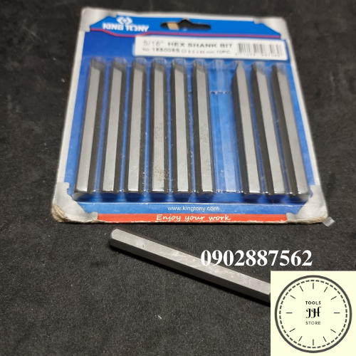Mũi vít đóng dẹp 8X80mm Kingtony