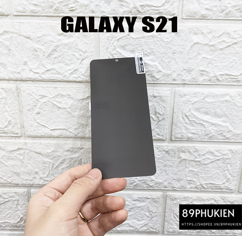 Miếng dán dẻo TPU chống nhìn trộm Samsung Galaxy S21