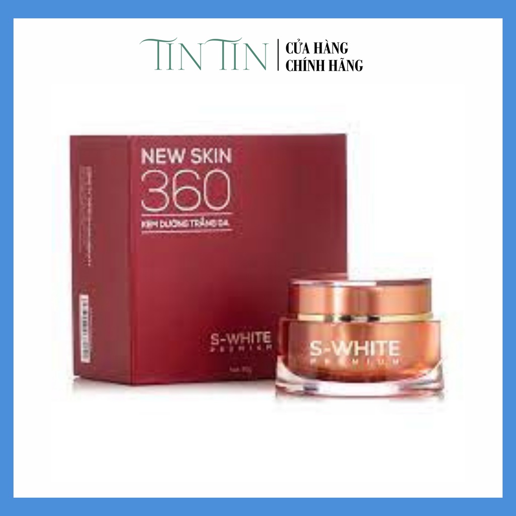 Kem dưỡng trắng da ngừa lão hoá new skin 360 swhite 30g