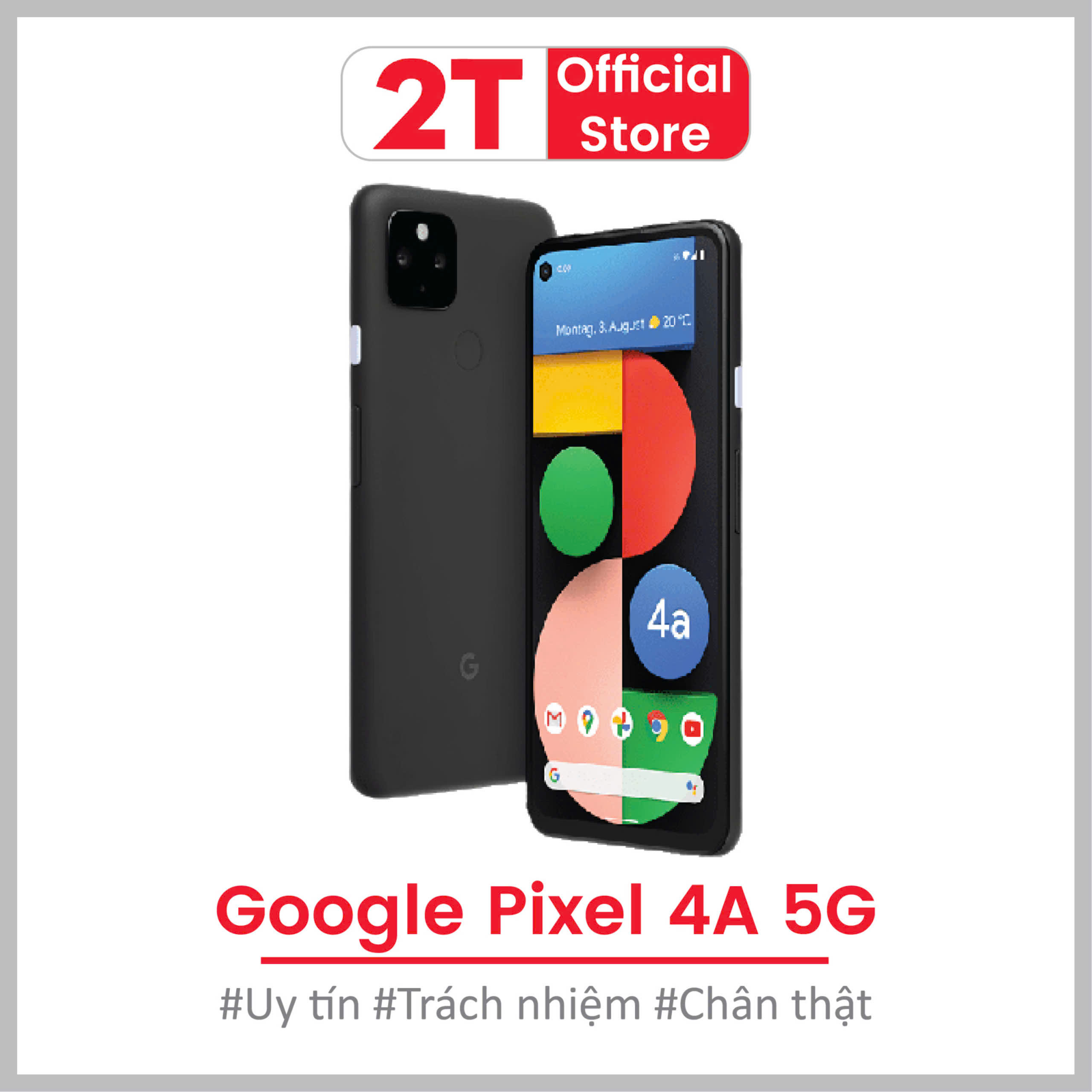 Điện thoại Google Pixel 4A 5G Chip snapdragon 765 5G, Pin trâu camera chụp đêm đẹp thiết kế cao cấp