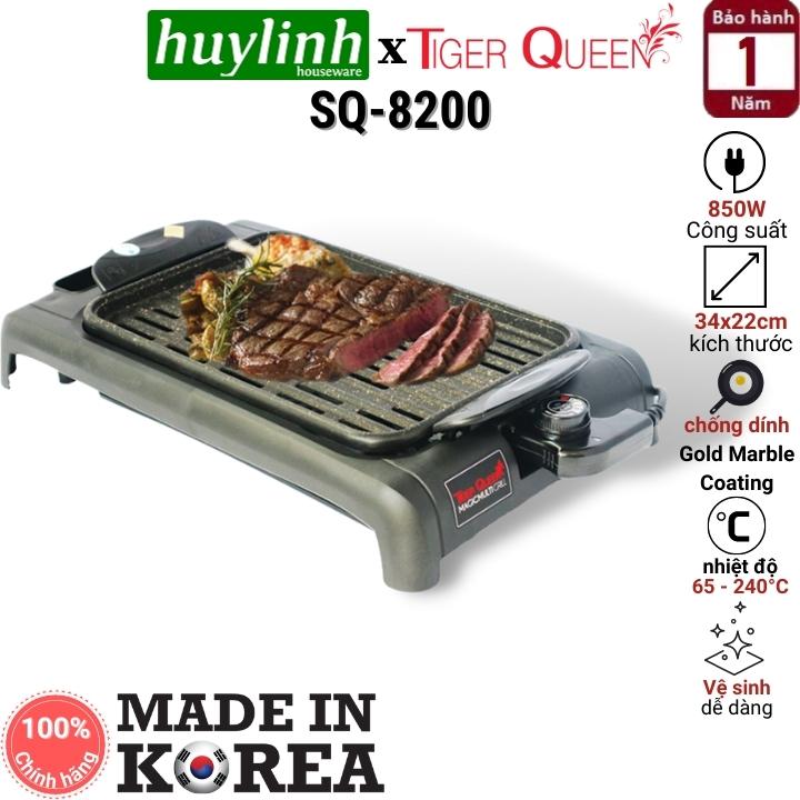 Vỉ nướng điện hàn quốc tiger queen sq-8200 - 850w