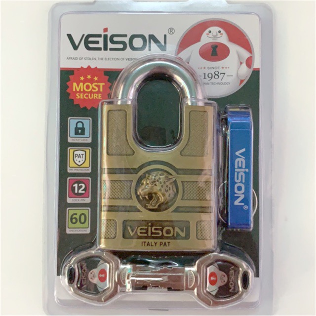 Genuine Veison 6P Anti-Cut Lock, Absolutely Anti-Theft