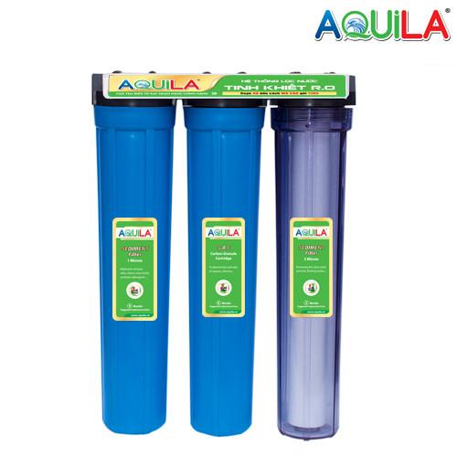 Bộ lọc nước sinh hoạt 3 cấp ly 20 tc
