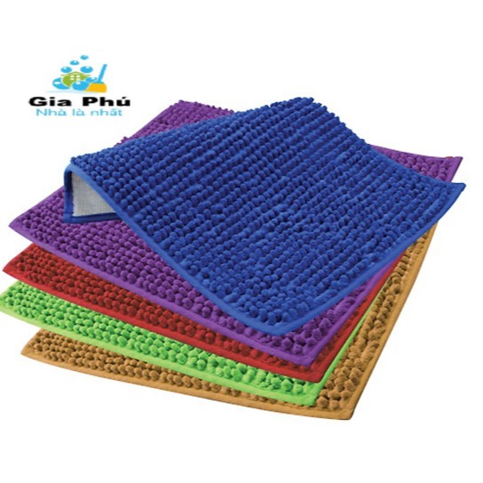 Combo 10 thảm san hô lau chân siêu thấm Gia Phú 35x50cm