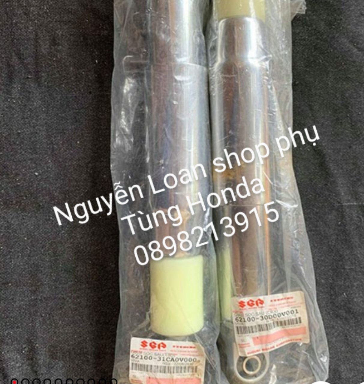 Phuộc sau xe gắn xe máy viva suzuki