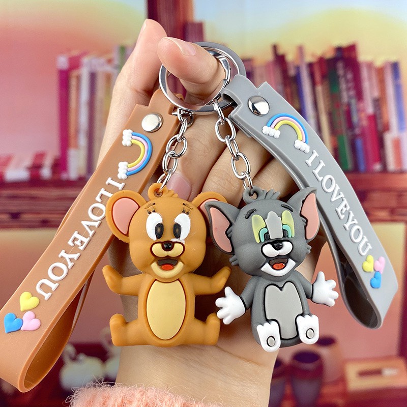 Móc khoá hoạt hình Tom and Jerry