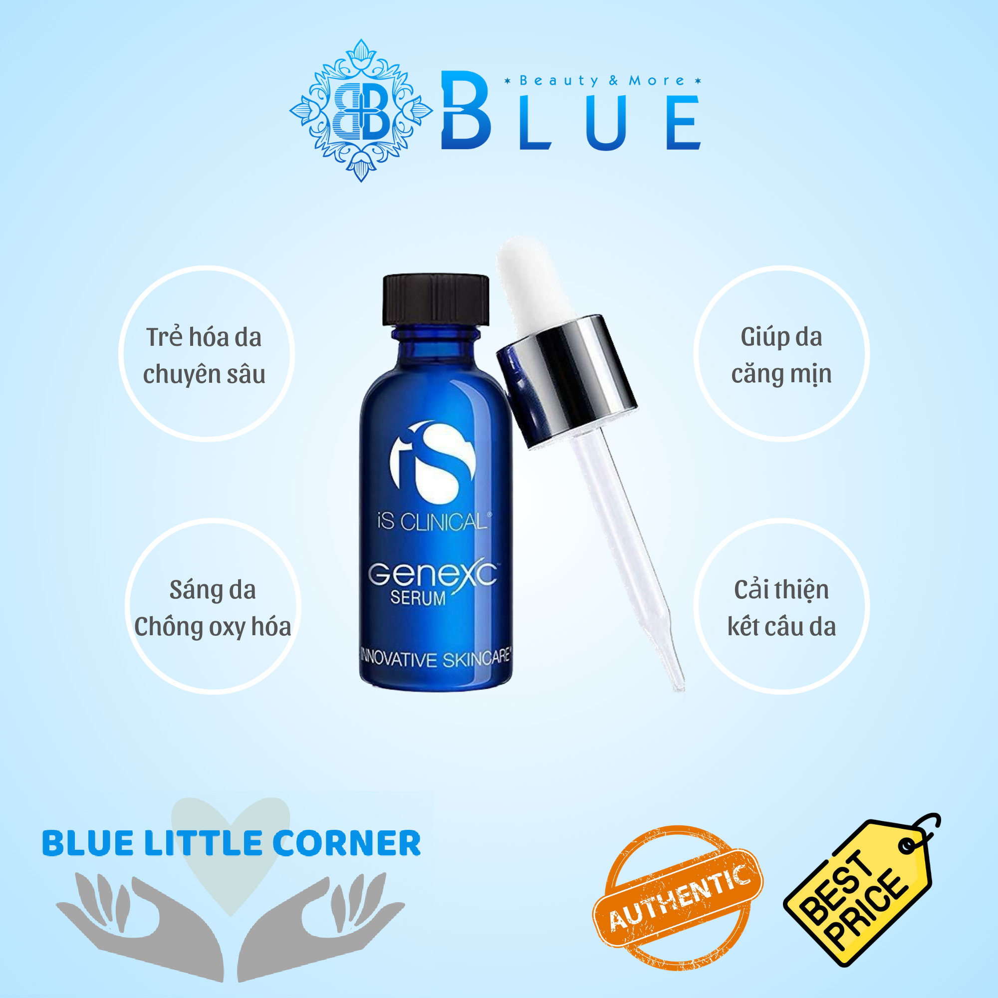 Tinh chất iS Clinical Genexc Serum dưỡng sáng và chống oxy hoá