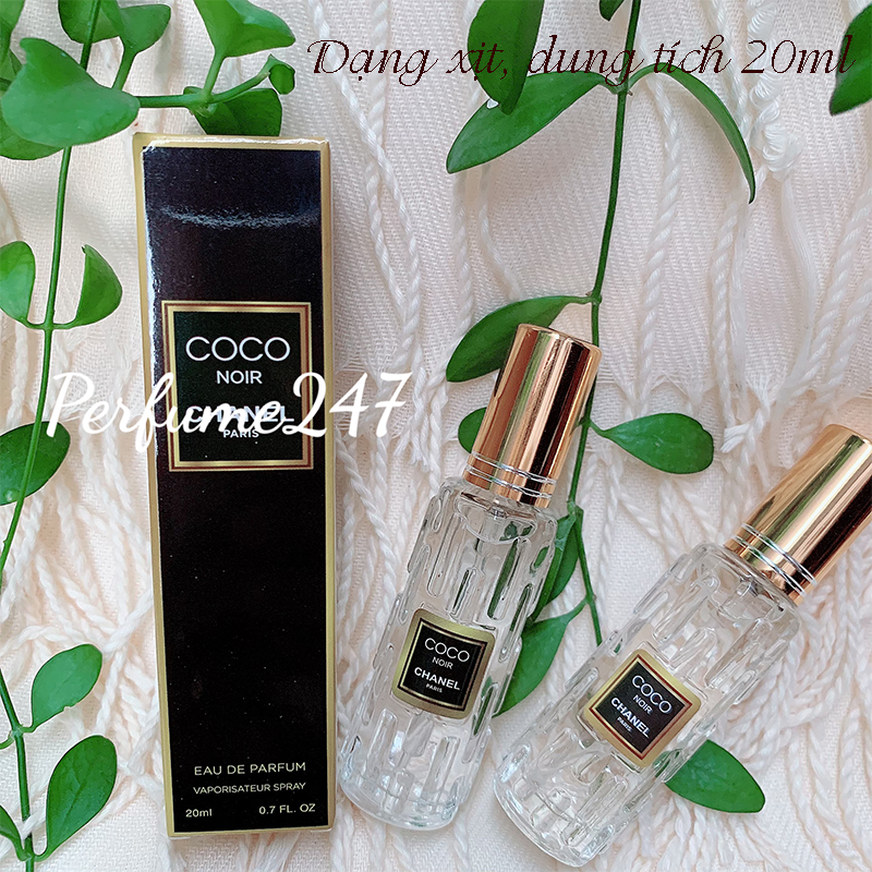 [HCM]COMBO 2 NƯỚC HOA NỮ MINI XÁCH TAY 20ML -MÙI C0C0 NOIR