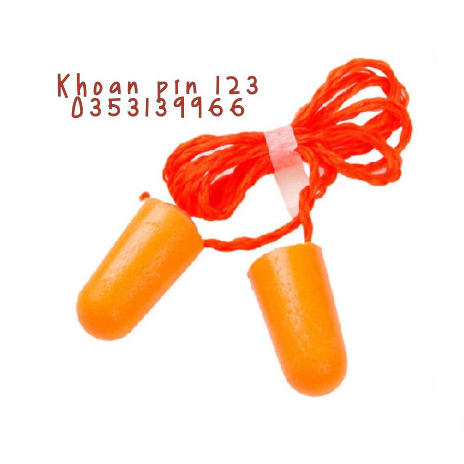 combo 2 cặp Nút bịt tai chống ồn, miếng nhét tai bảo vệ tai 3M 1110