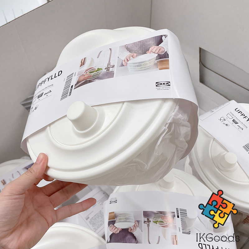 Rổ quay rau sống salat Uppfylld Tokig IKEA